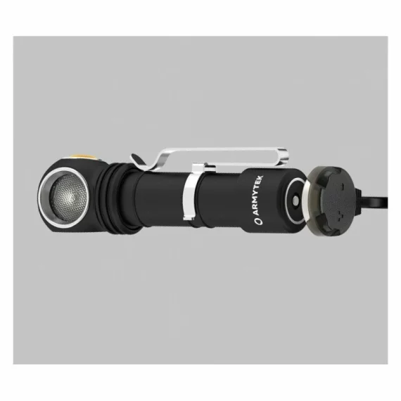 Lanterna multifunctionala Armytek Wizard C2 WR Magnet USB, 1100 lumeni - lumina alb/rosu