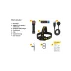 Lanterna multifunctionala Armytek Wizard C2 WR Magnet USB, 1100 lumeni - lumina alb/rosu