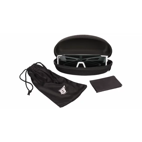 BG25 Polarized sports sunglasses white-smoke