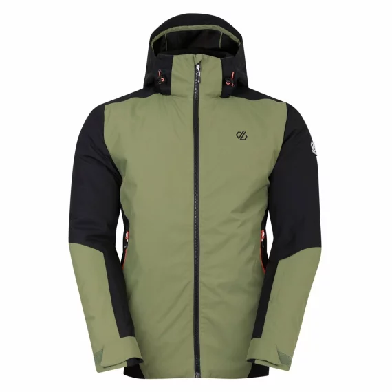 Geaca de schi pentru barbati, Dare2B Precision II, verde olive/negru