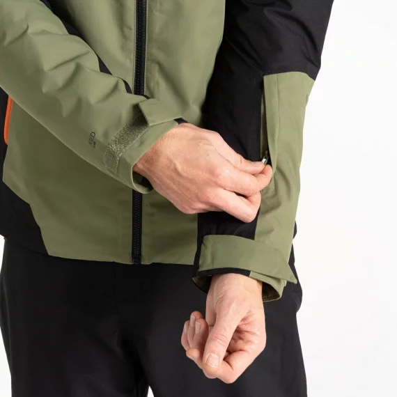 Geaca de schi pentru barbati, Dare2B Precision II, verde olive/negru