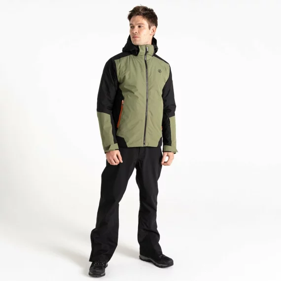 Geaca de schi pentru barbati, Dare2B Precision II, verde olive/negru