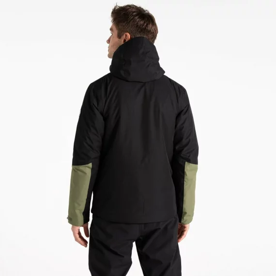 Geaca de schi pentru barbati, Dare2B Precision II, verde olive/negru