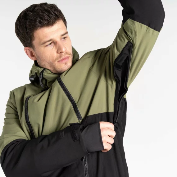 Geaca de schi pentru barbati, Dare2B TBar Overhead, verde/negru