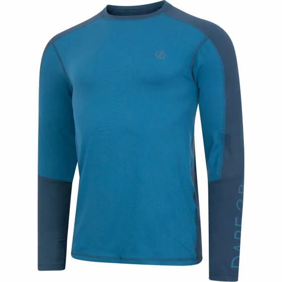 Set functional bluza si pantaloni termici pentru barbati, Dare2B Exchange IV, albastru