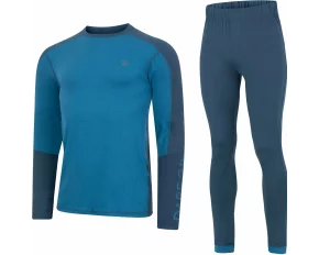 Set functional bluza si pantaloni termici pentru barbati, Dare2B Exchange IV, albastru