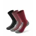 Set 3 perechi sosete Lenz Performance Multisport, rosu