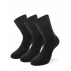 Set 3 perechi sosete pentru femei, Lenz Women Basic, negru