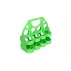 Suport 8 bidoane din plastic, verde