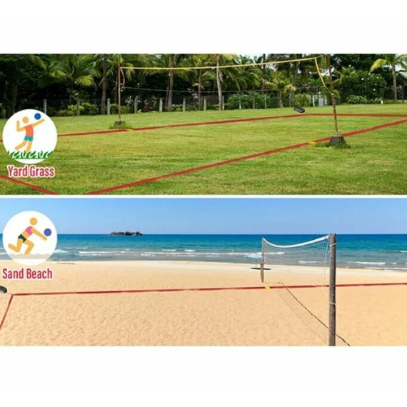 Set linii marcare teren volei pe plaja Merco Beach Tour