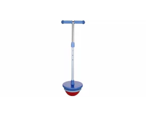 Minge de sarit tip pogo Hopper Ball S25 cu maner pentru copii, albastru
