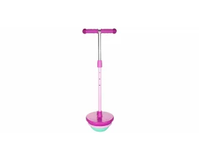 Minge de sarit tip pogo Hopper Ball S25 cu maner pentru copii, violet