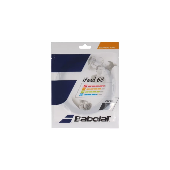 Racordaj pentru rachetele de badminton Babolat iFeel 68 10,2 m, negru