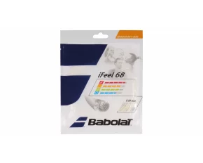 Racordaj pentru rachetele de badminton Babolat iFeel 68 10,2 m, alb