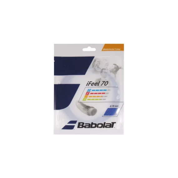 Racordaj pentru rachetele de badminton Babolat iFeel 70 10,2 m, albastru