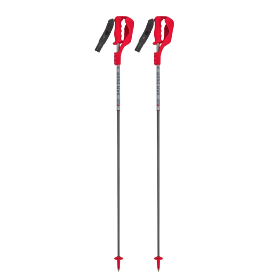 Bete schi alpin, VAN DEER - Red Bull Sports RACE SL CARBON, include protectie
