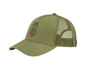 Sapca VAN DEER - Red Bull Sports ESSENTIAL CAP, culoare khaki