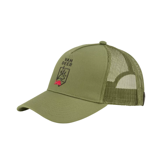 Sapca VAN DEER - Red Bull Sports ESSENTIAL CAP, culoare khaki