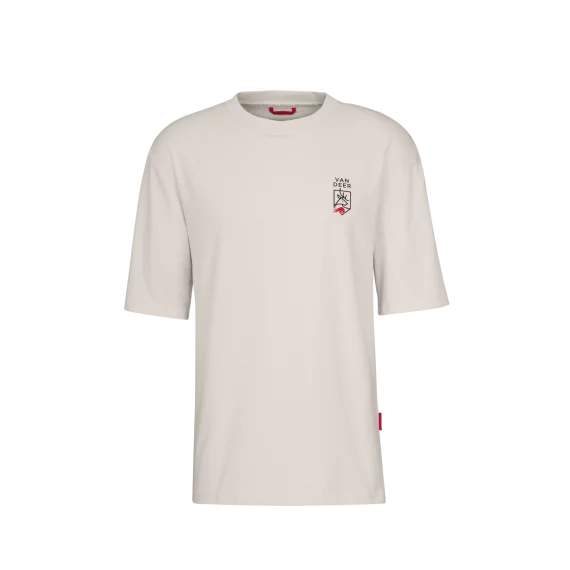 Tricou VAN DEER - Red Bull Sports Essential, alb