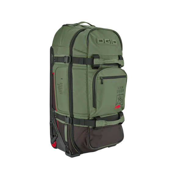 Geanta de voiaj, VAN DEER - Red Bull Sports TRAVEL BAG, dimensiune 86 x 42 x 39 cm, volum 123L