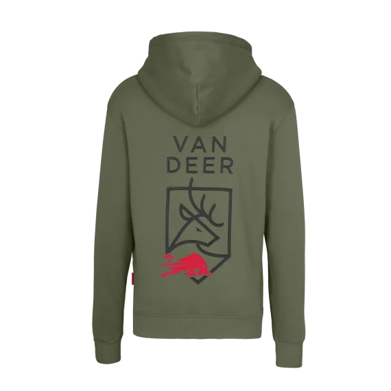Hanorac VAN DEER - Red Bull Sports Proud Hoodie, culoare khaki