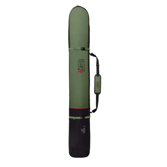 Husa pentru 2 perechi de schiuri, VAN DEER - Red Bull Sports SKI CARRIER 100l, dimensiuni 200 x 30.5 x 16.5 cm