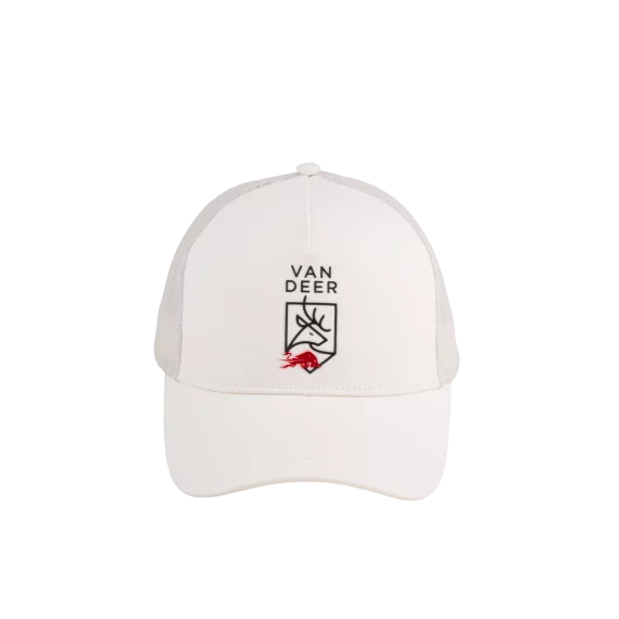Sapca VAN DEER - Red Bull Sports ESSENTIAL CAP, culoare alb