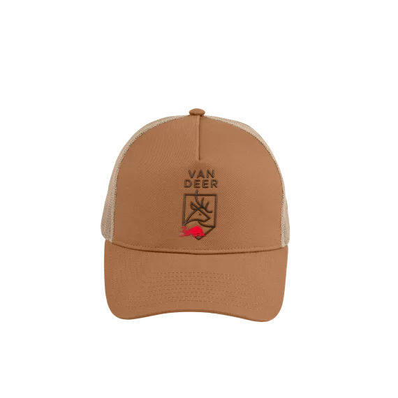 Sapca VAN DEER - Red Bull Sports ESSENTIAL CAP, culoare maro
