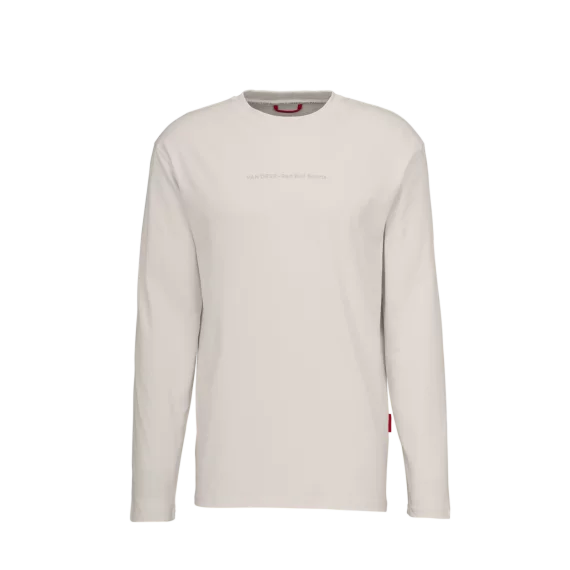 Bluza VAN DEER - Red Bull Sports Casual Longsleeve, alb