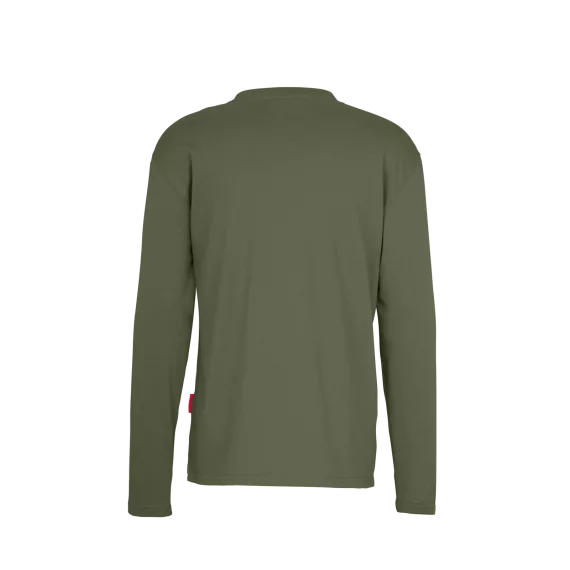 Bluza VAN DEER - Red Bull Sports Essential Longsleeve, khaki