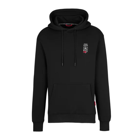 Hanorac VAN DEER - Red Bull Sports Essential Hoodie, negru