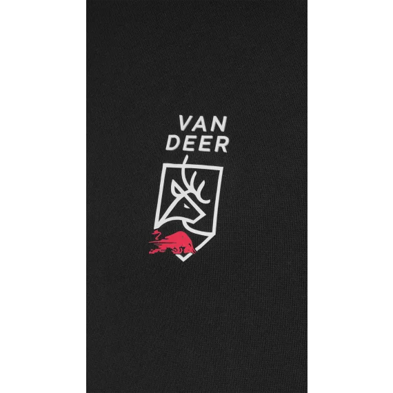 Hanorac VAN DEER - Red Bull Sports Essential Hoodie, negru