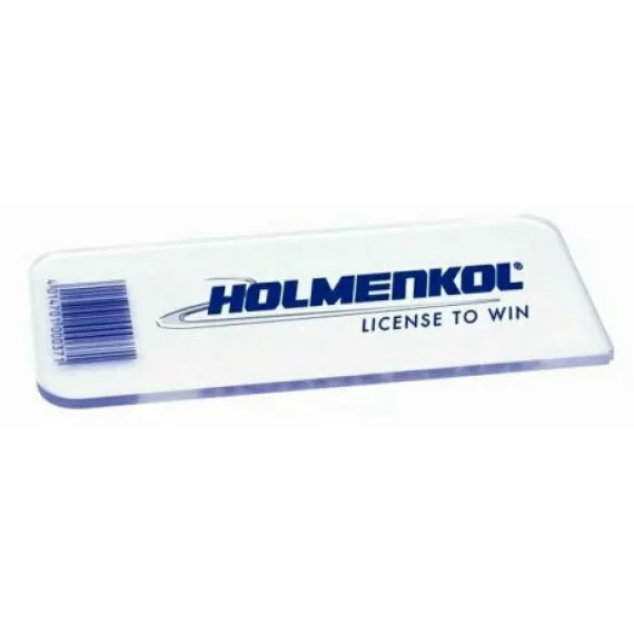 Racleta indepartare surplus ceara, Holmenkol Plastic Scraper, 130 x 60 x 3 mm