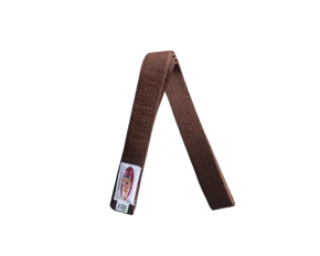 Centura din bumbac pentru kimono, Top Budo, lungime 220 cm, culoare maro