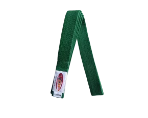 Centura din bumbac pentru kimono, Top Budo, lungime 220 cm, culoare verde