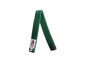 Centura din bumbac pentru kimono, Top Budo, lungime 240 cm, culoare verde