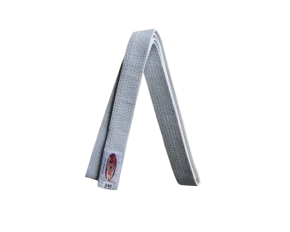 Centura din bumbac pentru kimono, Top Budo, lungime 240 cm, culoare alb