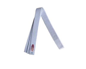 Centura din bumbac pentru kimono, Top Budo, lungime 280 cm, culoare alb