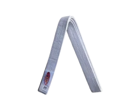 Centura din bumbac pentru kimono, Top Budo, lungime 260 cm, culoare alb