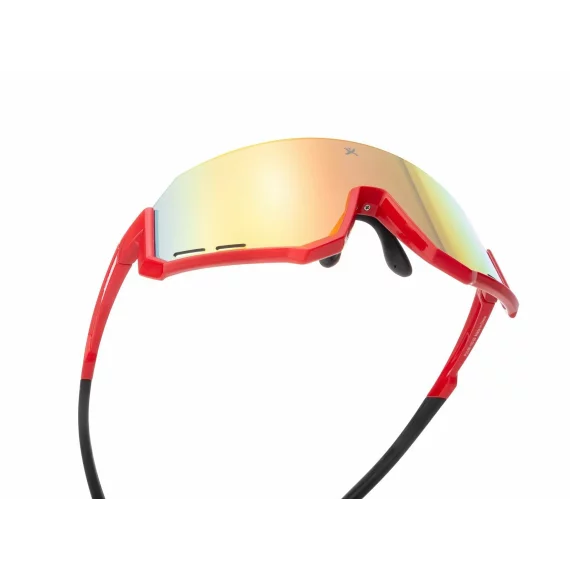 Ochelari de soare multisport, Kiirus Pulse, rosu lucios