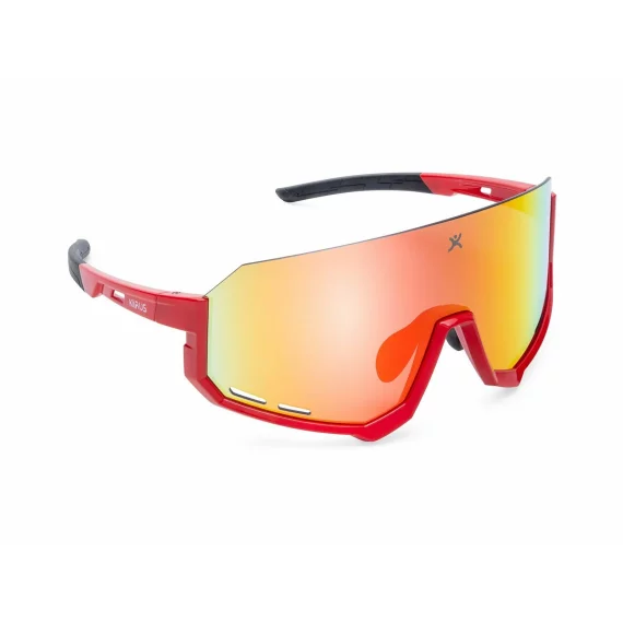 Ochelari de soare multisport, Kiirus Pulse, rosu lucios