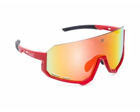 Ochelari de soare multisport, Kiirus Pulse, rosu lucios