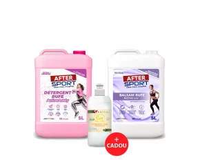Pachet Detergent si Balsam ACTIVELADY 2×5 L + Detergent Vase Eco 500mL CADOU
