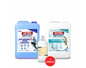 Pachet Detergent si Balsam ACTIVEMEN 2×5 L + Detergent Vase Eco 500mL CADOU