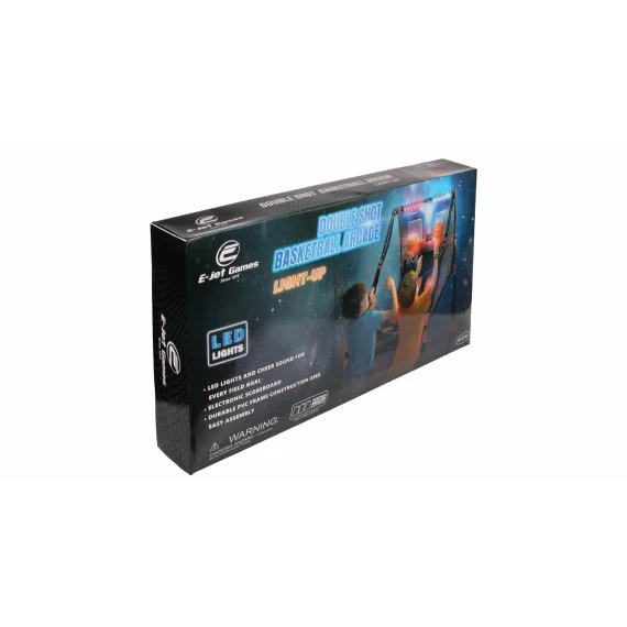 Joc de baschet pentru doi jucatori cu lumini si sunete Double Shot Basketball Arcade