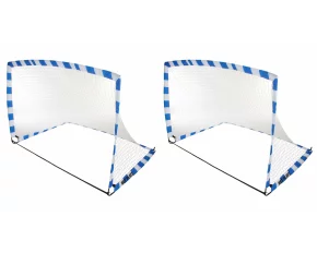 Set porti de handbal pliabile Net Playz, dimensiuni 1,8 x 1,2 m