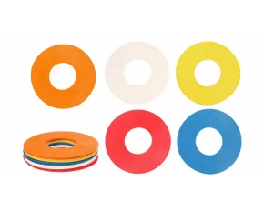 Set de marcaje de podea cu inel plat 5x4 buc, color mix