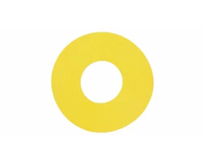 Marcaj de podea sub forma de inel plat, galben