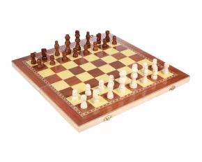 Tabla de sah din lemn 39 x 39 x 2 cm