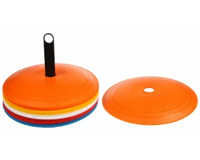 Set discuri de marcare plate 5x4 buc, color mix
